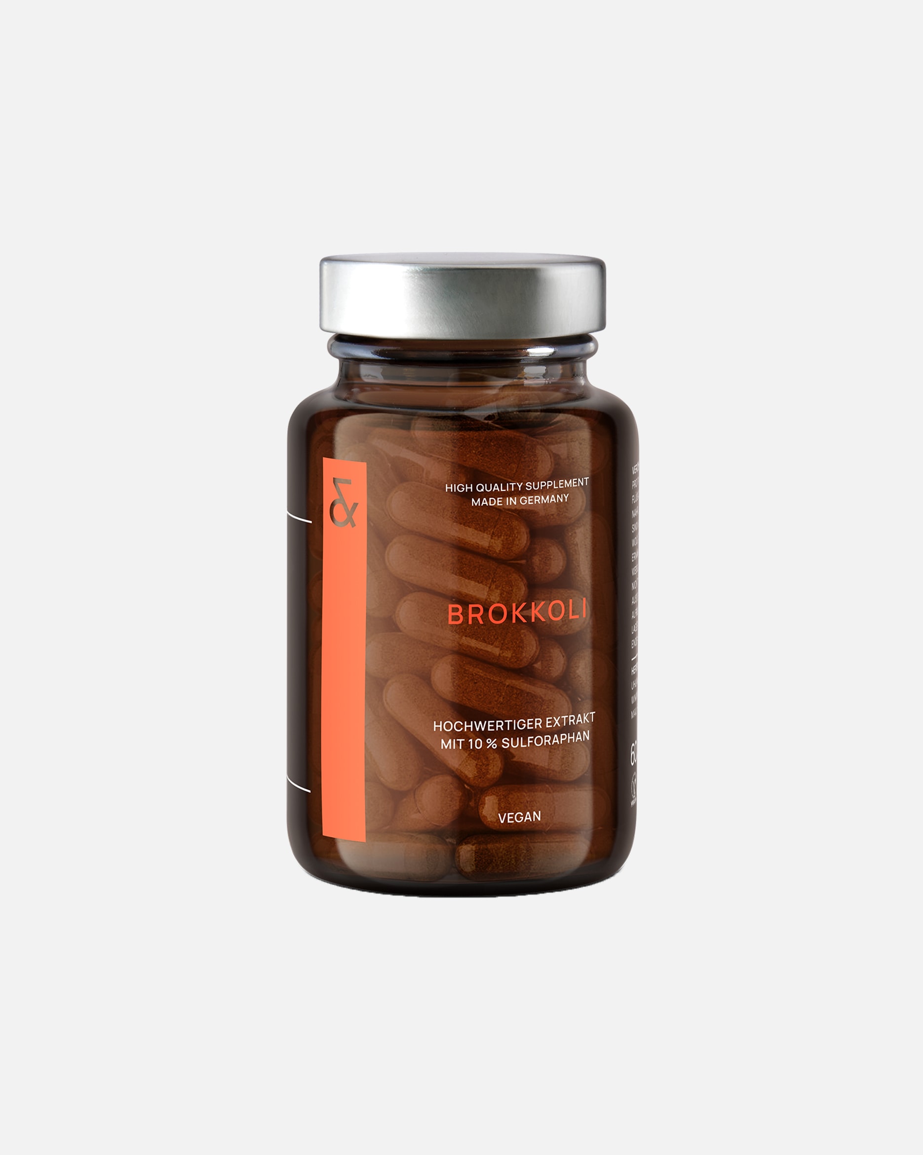 Nahrungsergänzungsmittel für Unisex CLAV BROKKOLI EXTRAKT – Sulforaphan-reicher Pflanzenextrakt mit Vitaminen & Mineralstoffen 60 Kapseln