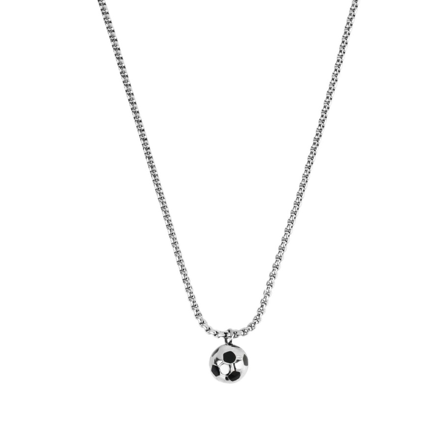 Tom Tailor Kette mit Anhänger silber Herren