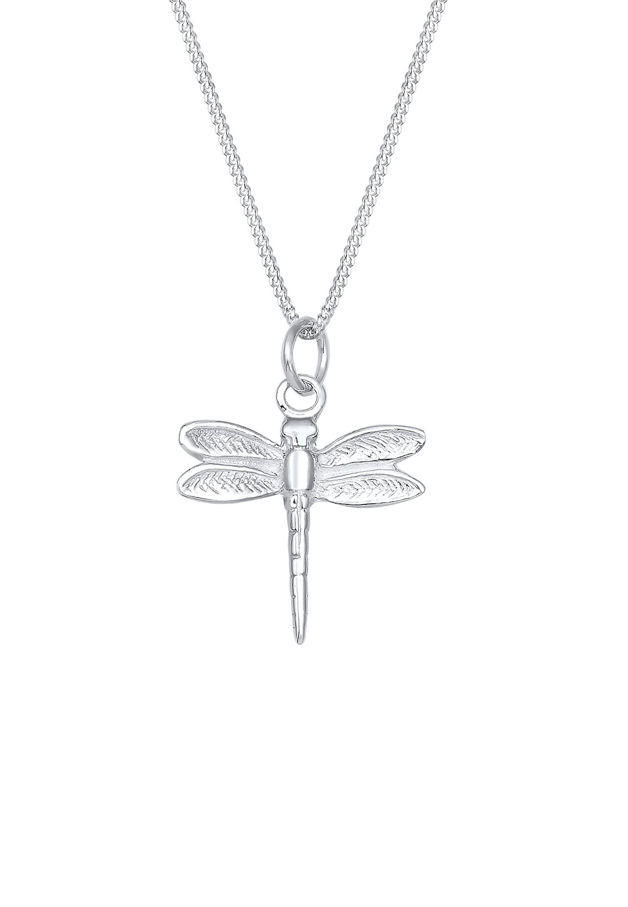 Elli Libelle Panzerkette Tier Trend 925 Sterling Silber 55 Damen