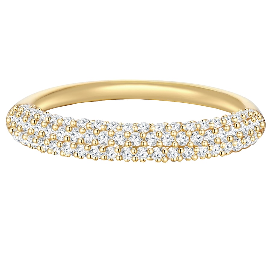 Glanzstücke München Ring aus Sterling Silber in gelbgold mit Zirkonia 48 Damen