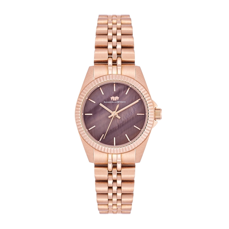 Rhodenwald & Söhne Armband-Uhr Cassina aus Edelstahl in roségold 27,5 mm Damen