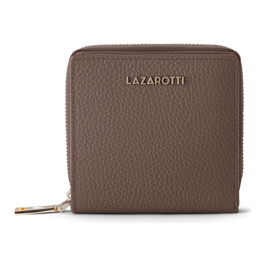 Lazarotti Bologna Leather Damengeldbörse taupe Nude Damen