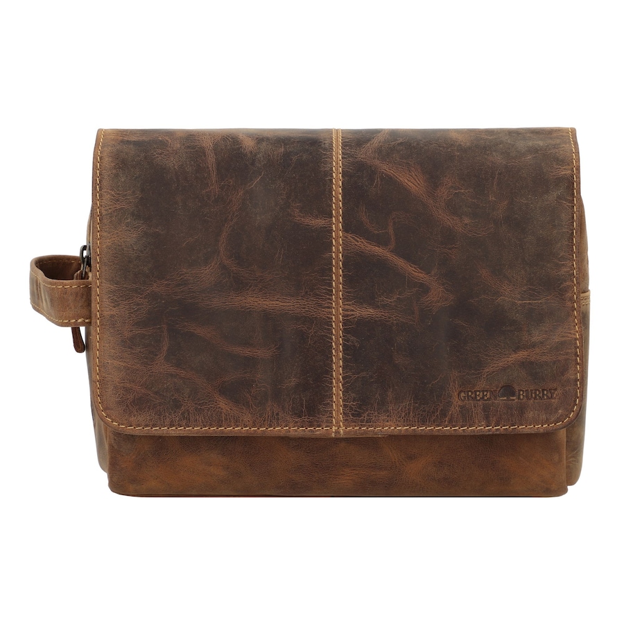 Greenburry Vintage Kulturbeutel brown Braun Herren