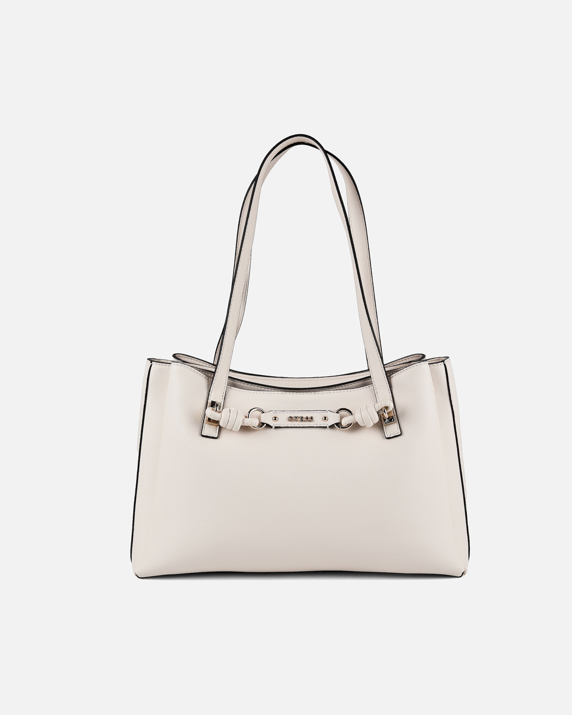 Tasche für Weiblich Guess Camelia Schultertasche off white