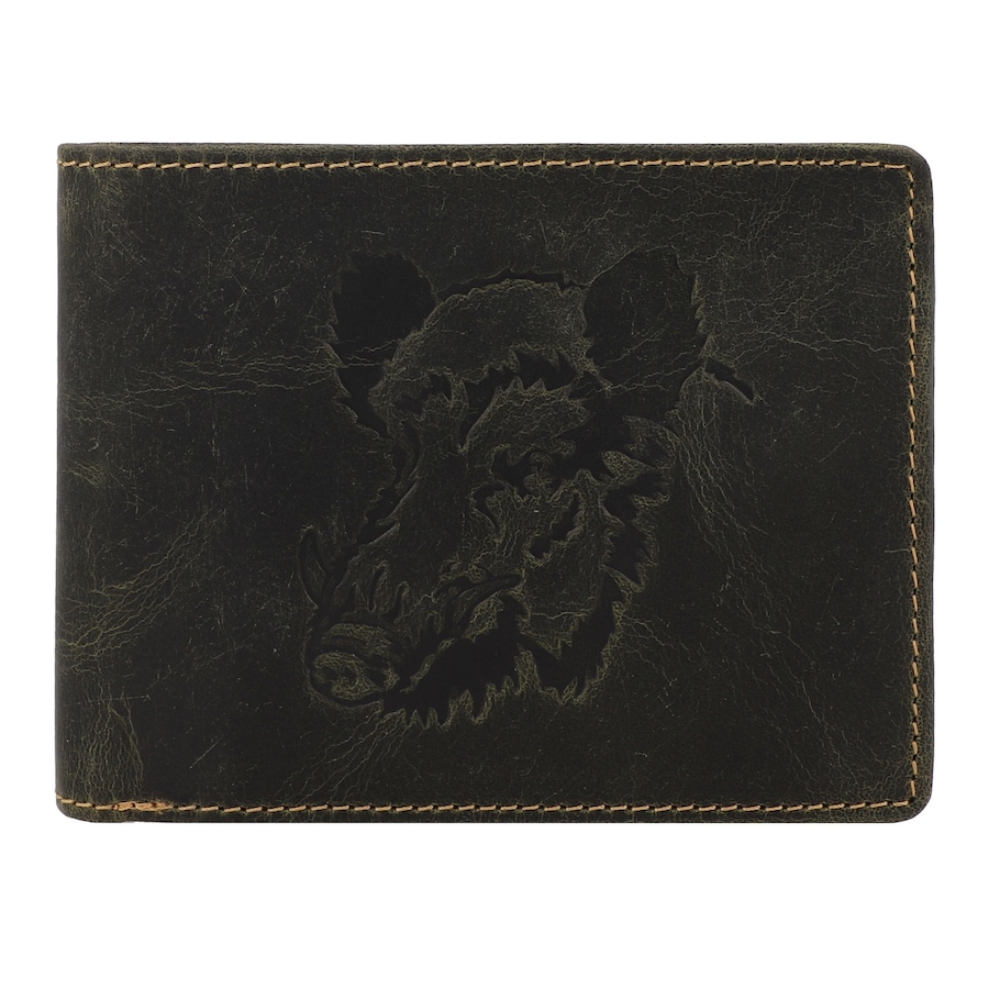 Greenburry Vintage Herrengeldbörse olive Grün Herren