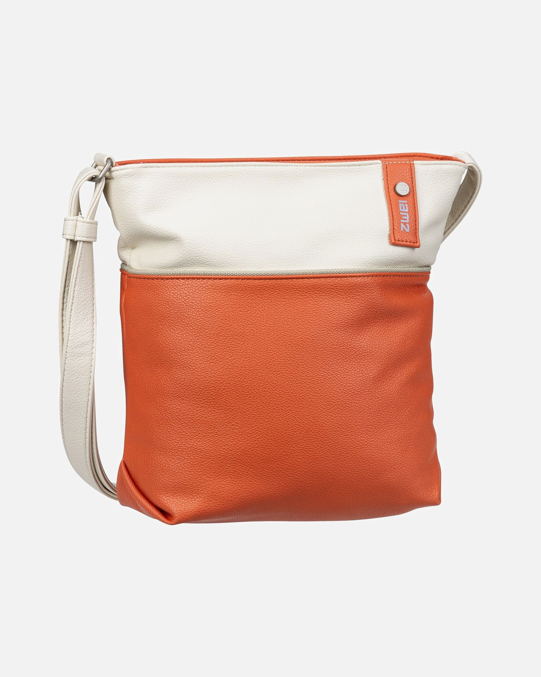 Umhängetasche für Weiblich ZWEI Beuteltasche Jana J10 Papaya