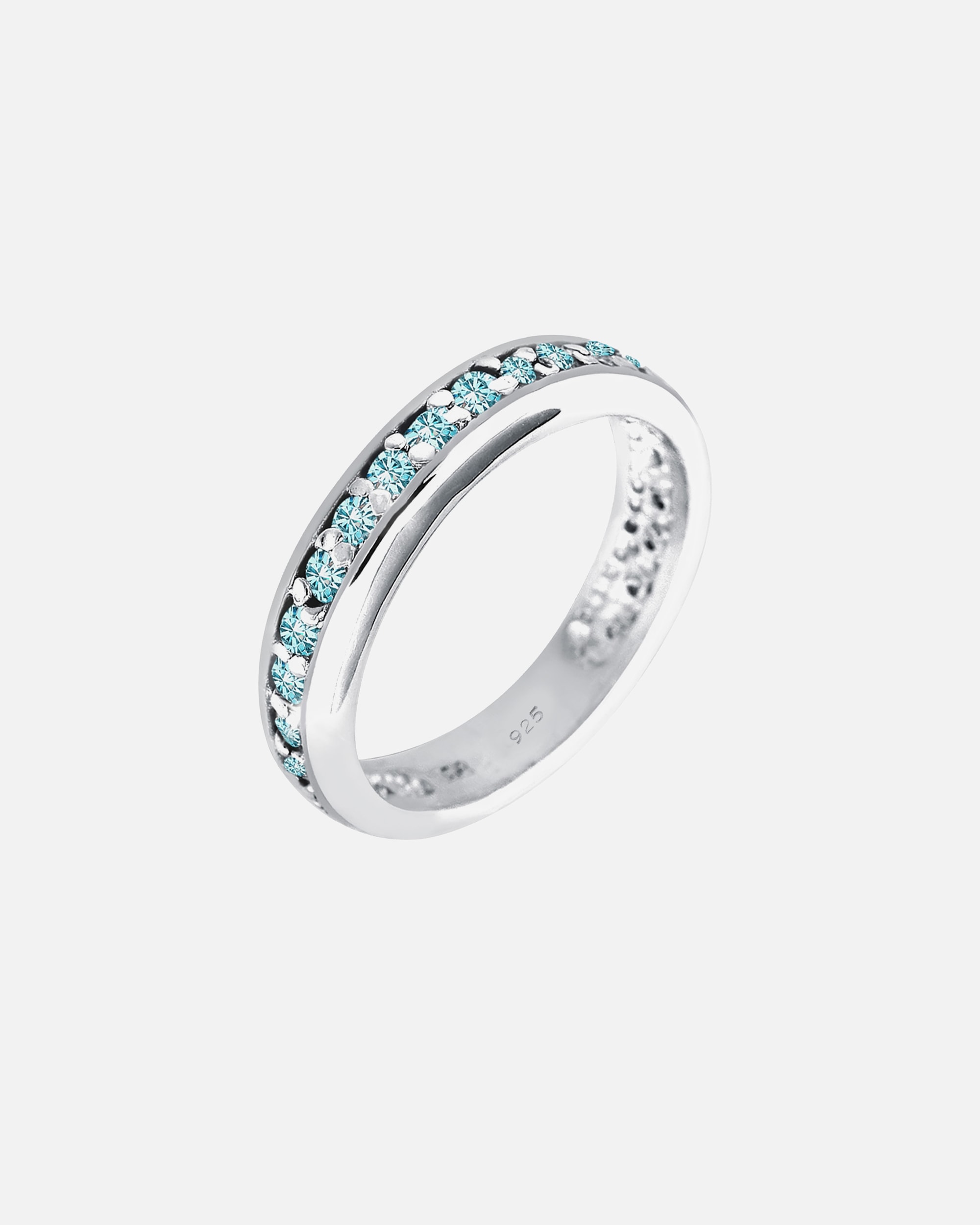 Ring für Weiblich Elli Bandring 925 Silber, mit Kristallen von Swarovski® 52