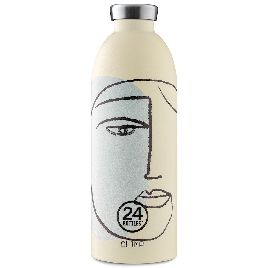 24Bottles Clima Trinkflasche 850 ml white calypso Nude Herren