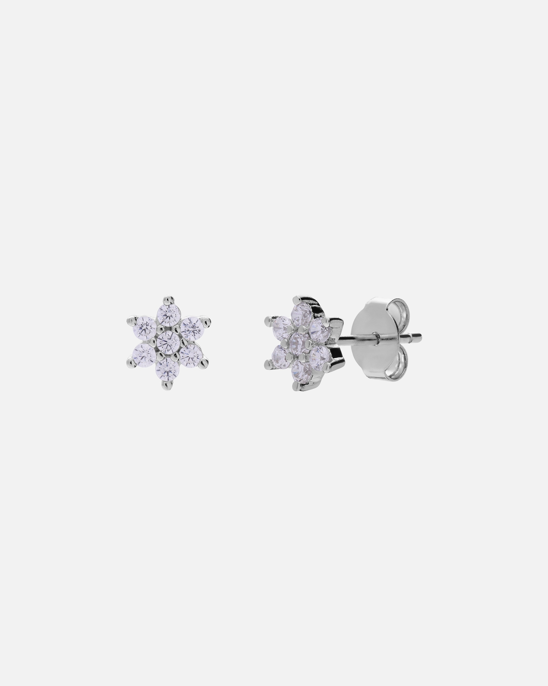 Ohrringe für Weiblich Lucardi Ohrringe - 925 Silber Silber