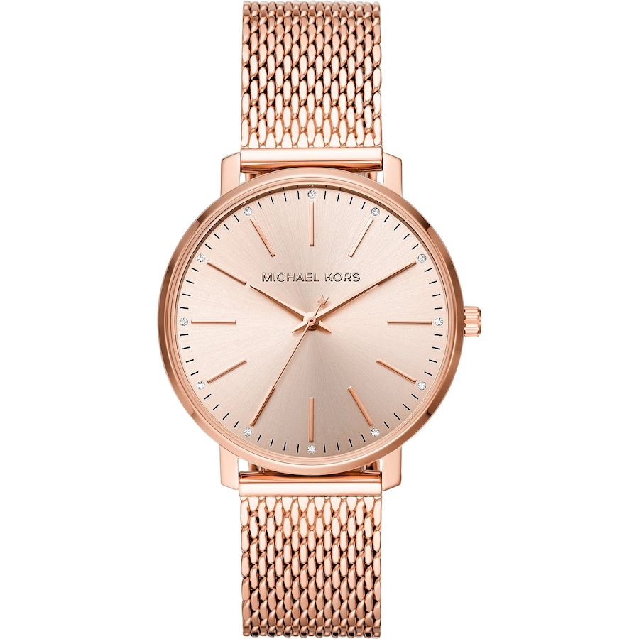 Michael Kors Damenuhr Edelstahl roségold Damen