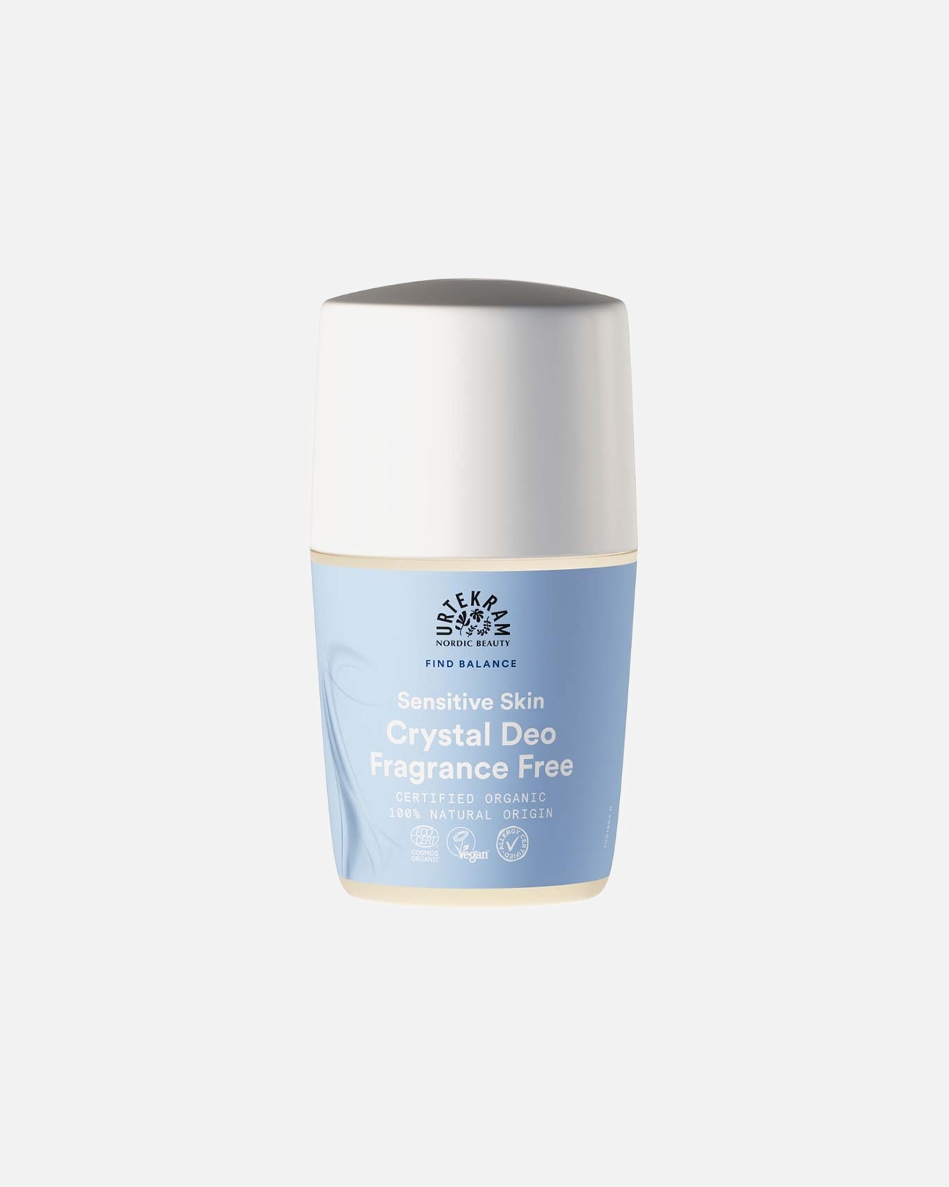Deodorant für Unisex Urtekram Fragrance Free - Deo Roll On 50 ml