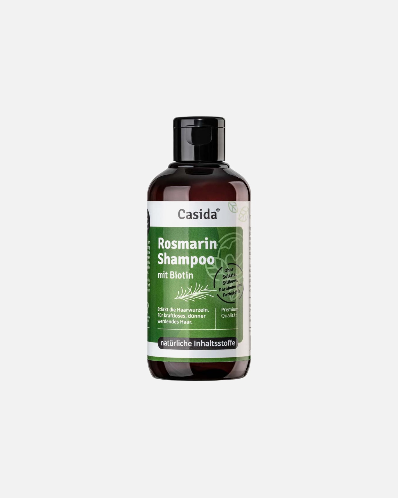 Shampoo für Unisex Casida Rosmarin - Shampoo mit Biotin 200 ml