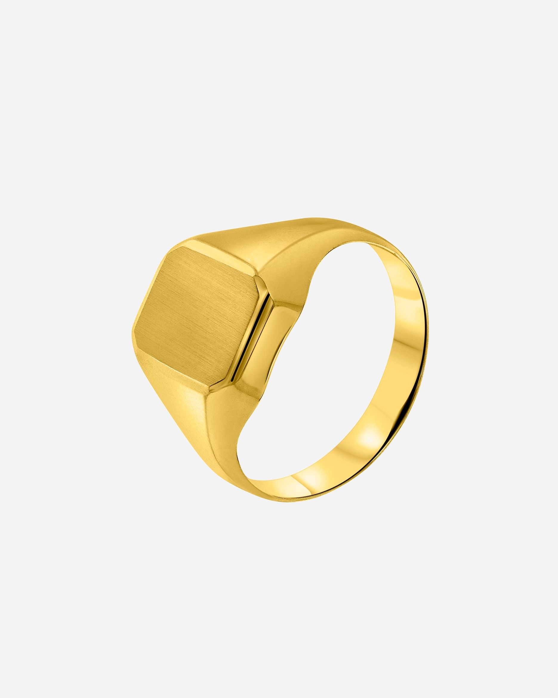 Ring für Männlich Lucardi Ringe 585 Gold - goldfarbig 63mm