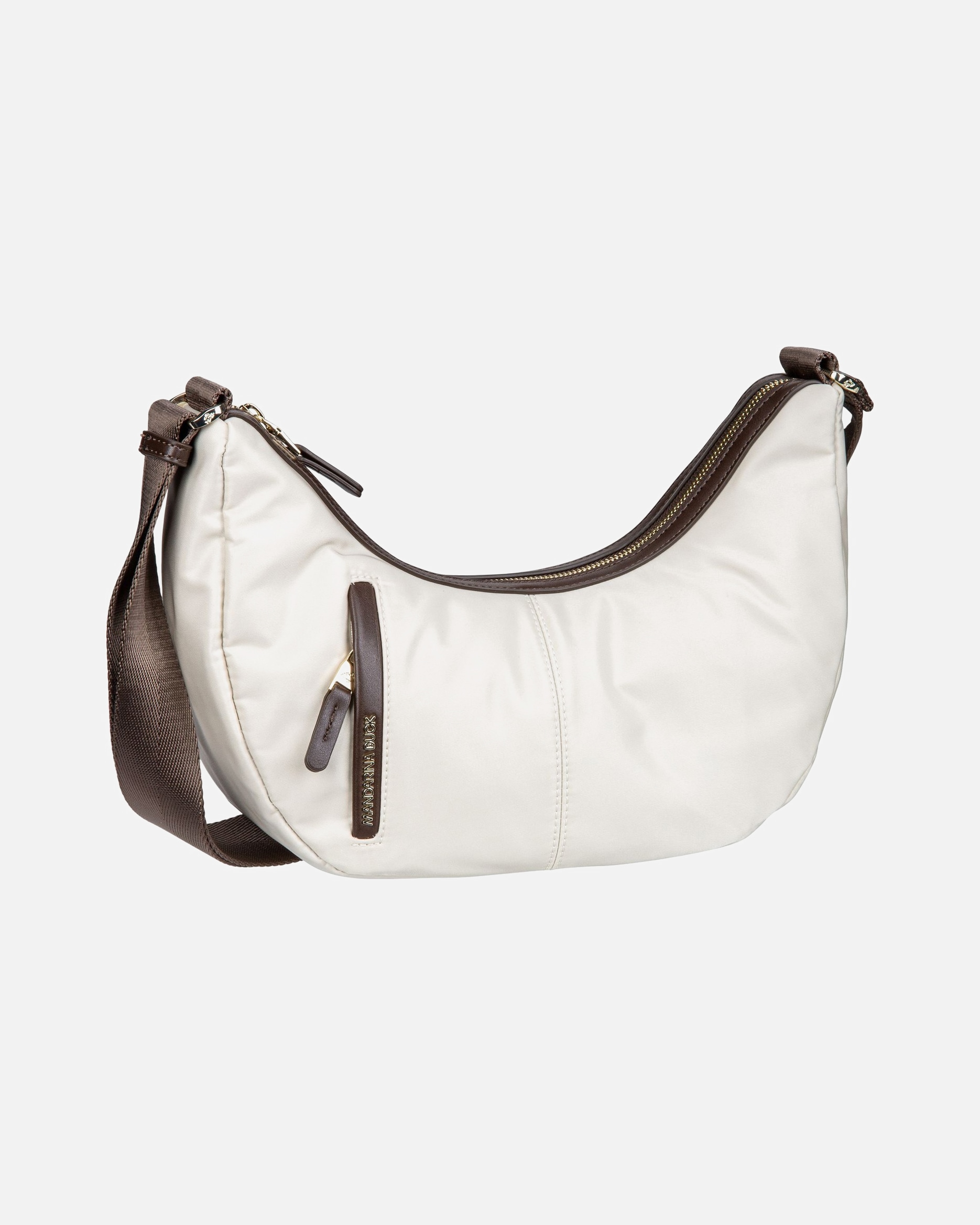 Rucksack für Weiblich Mandarina Duck Bodybag Hunter Hobo VCT47 Whitecap Gray