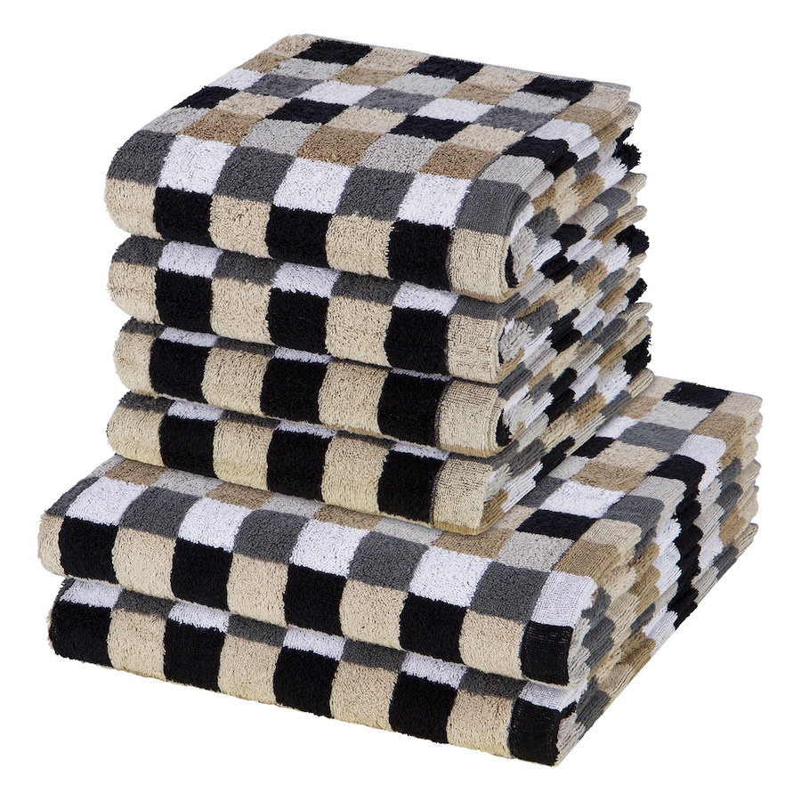 Cawö Handtuch-Set Lifestyle (6-teilig) Kiesel Silber