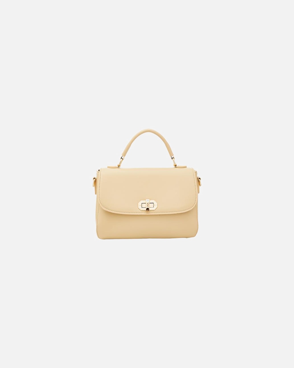 Tasche für Weiblich usha Handtasche Dunkelbeige