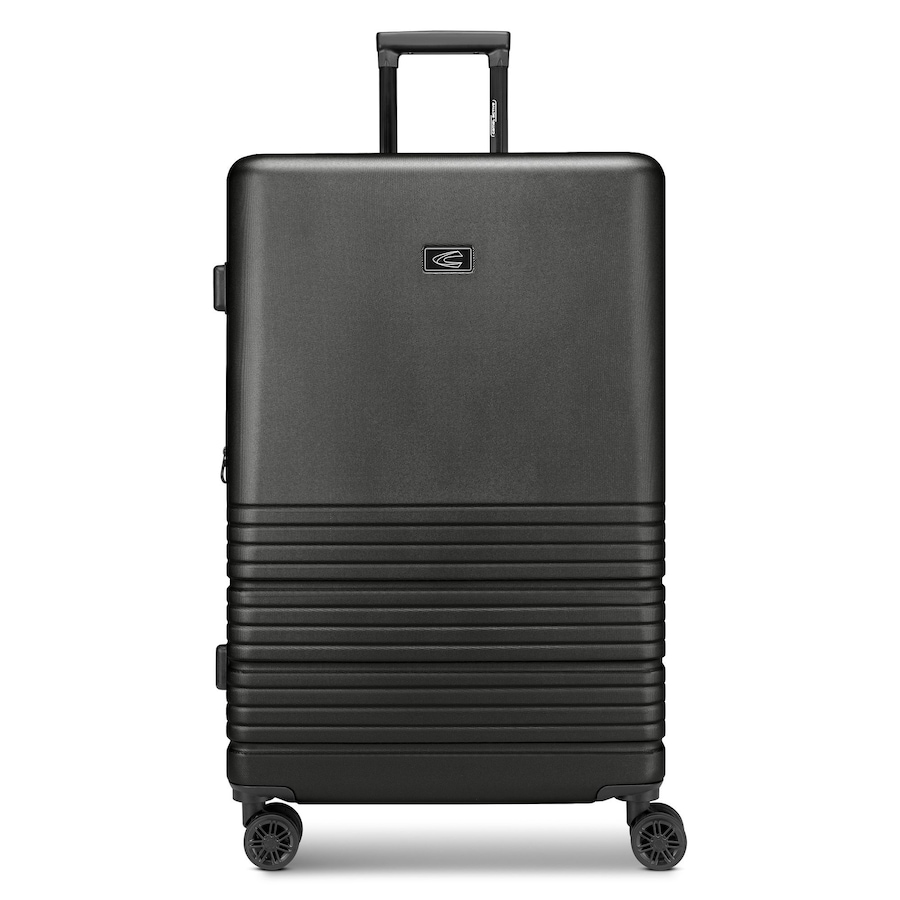 camel active Hanoi 4 Rollen Trolley L 78 cm mit Dehnfalte black Grau Herren