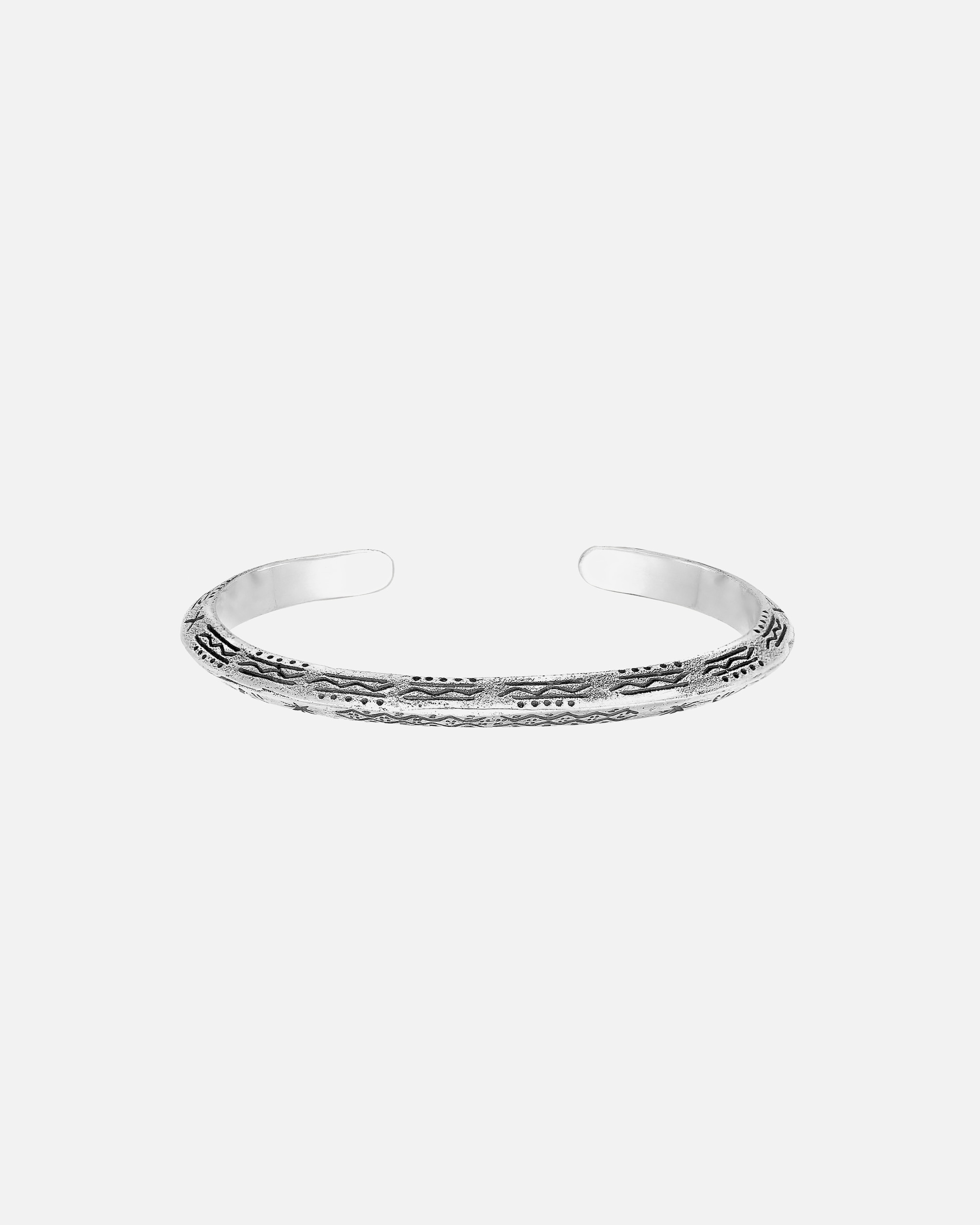 Armreif für Männlich Haze & Glory Default Brand Line Armreif - Azetec 925 Silber 20