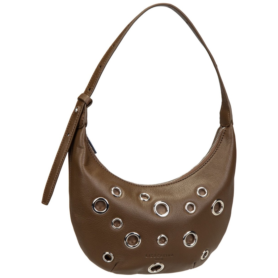 Liebeskind Handtasche Ryker Eylets Hobo XS Vintage Goat Safari Braun Damen