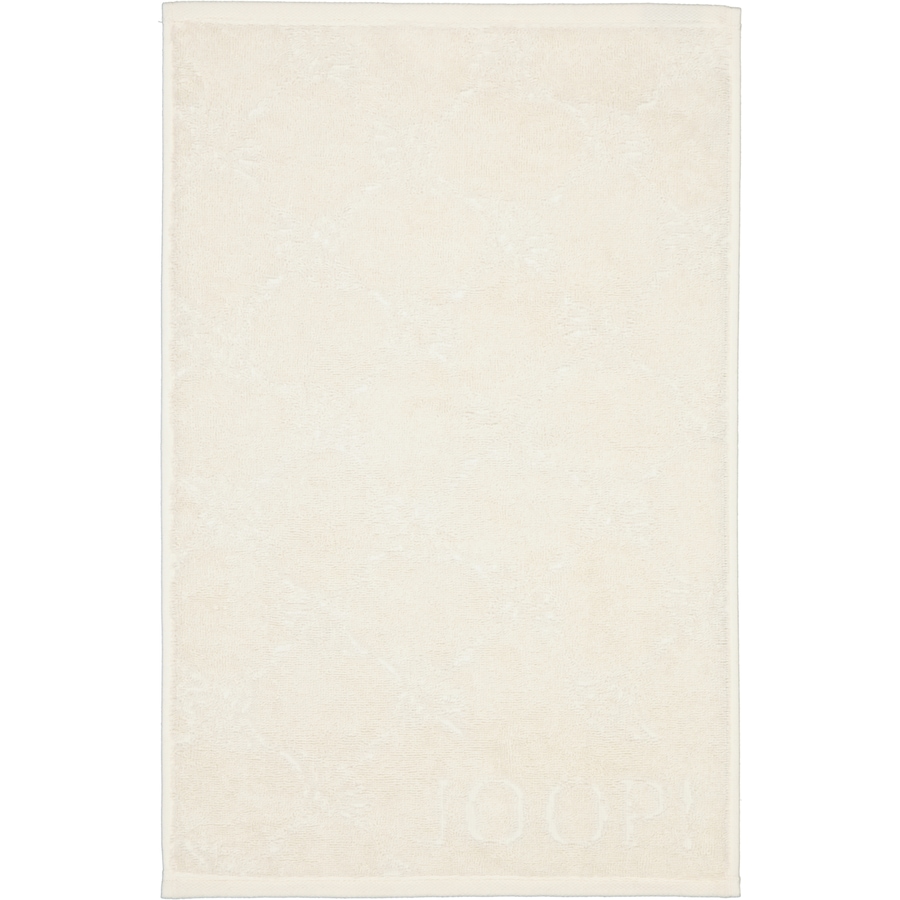 JOOP! Handtücher Uni Cornflower 1670 creme - 356 Gästetuch 30x50 cm