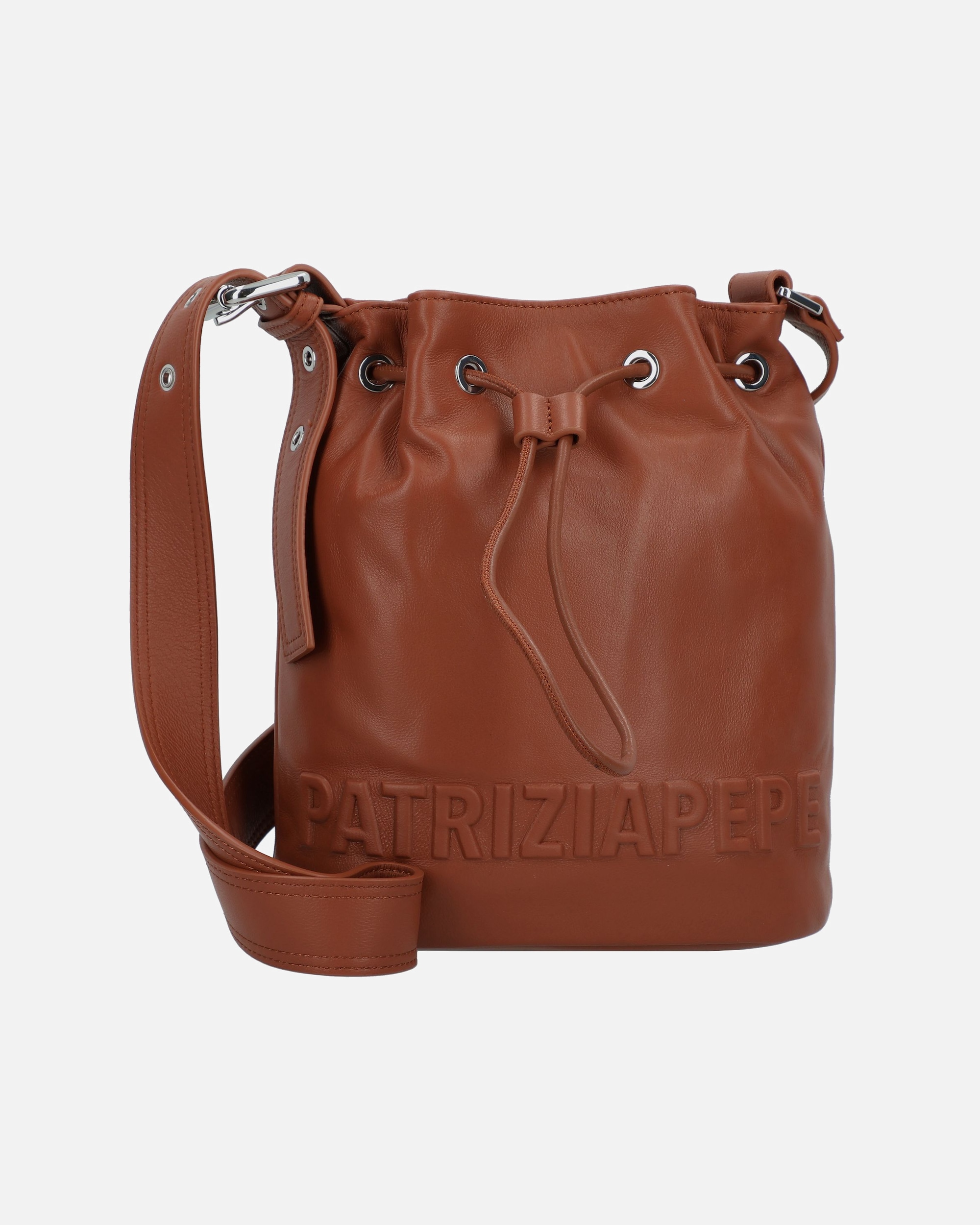 Clutch für Weiblich Patrizia Pepe (Im)Perfection Beuteltasche new cuoio