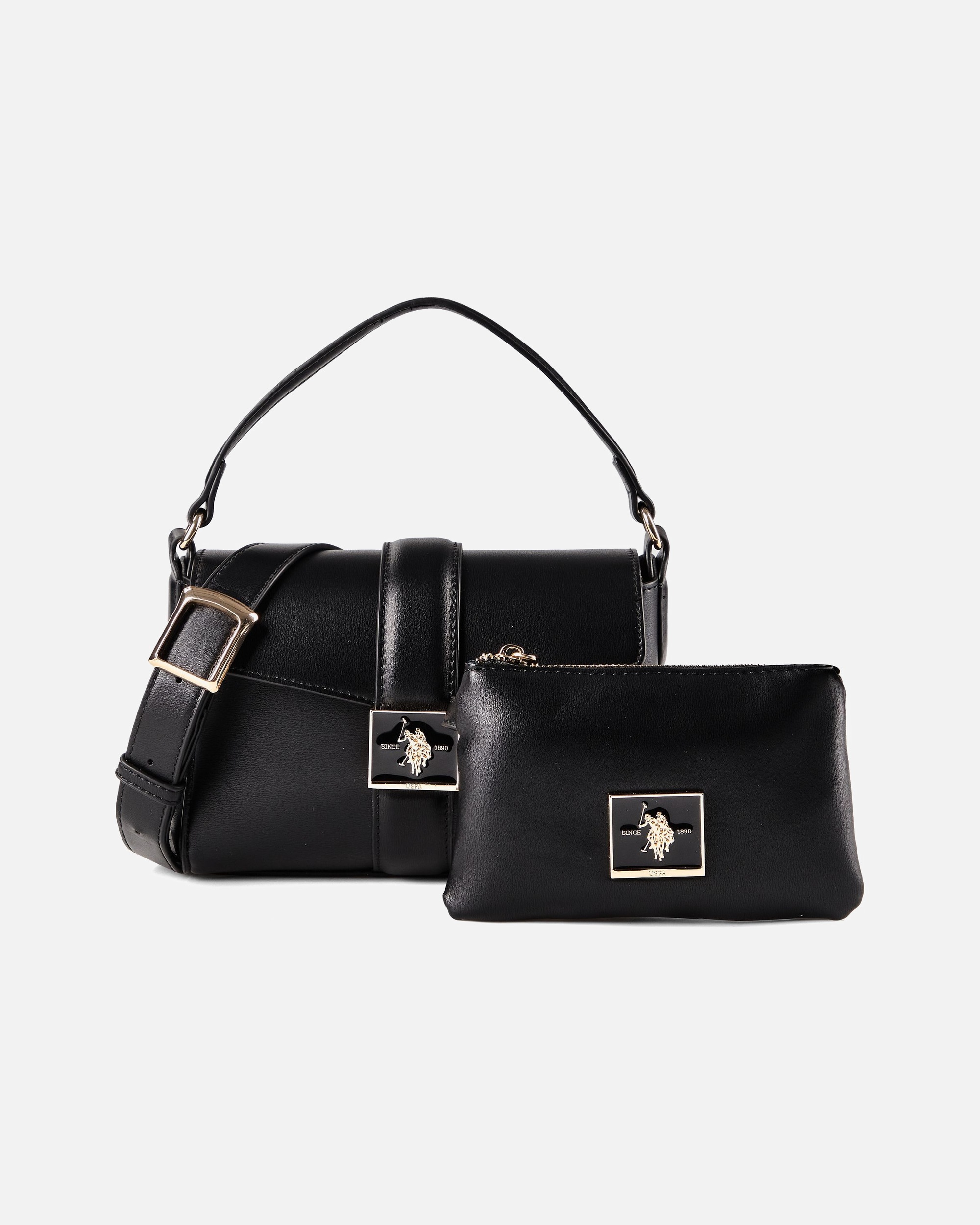 Clutch für Weiblich U.S. Polo Assn. Margaret Schultertasche black