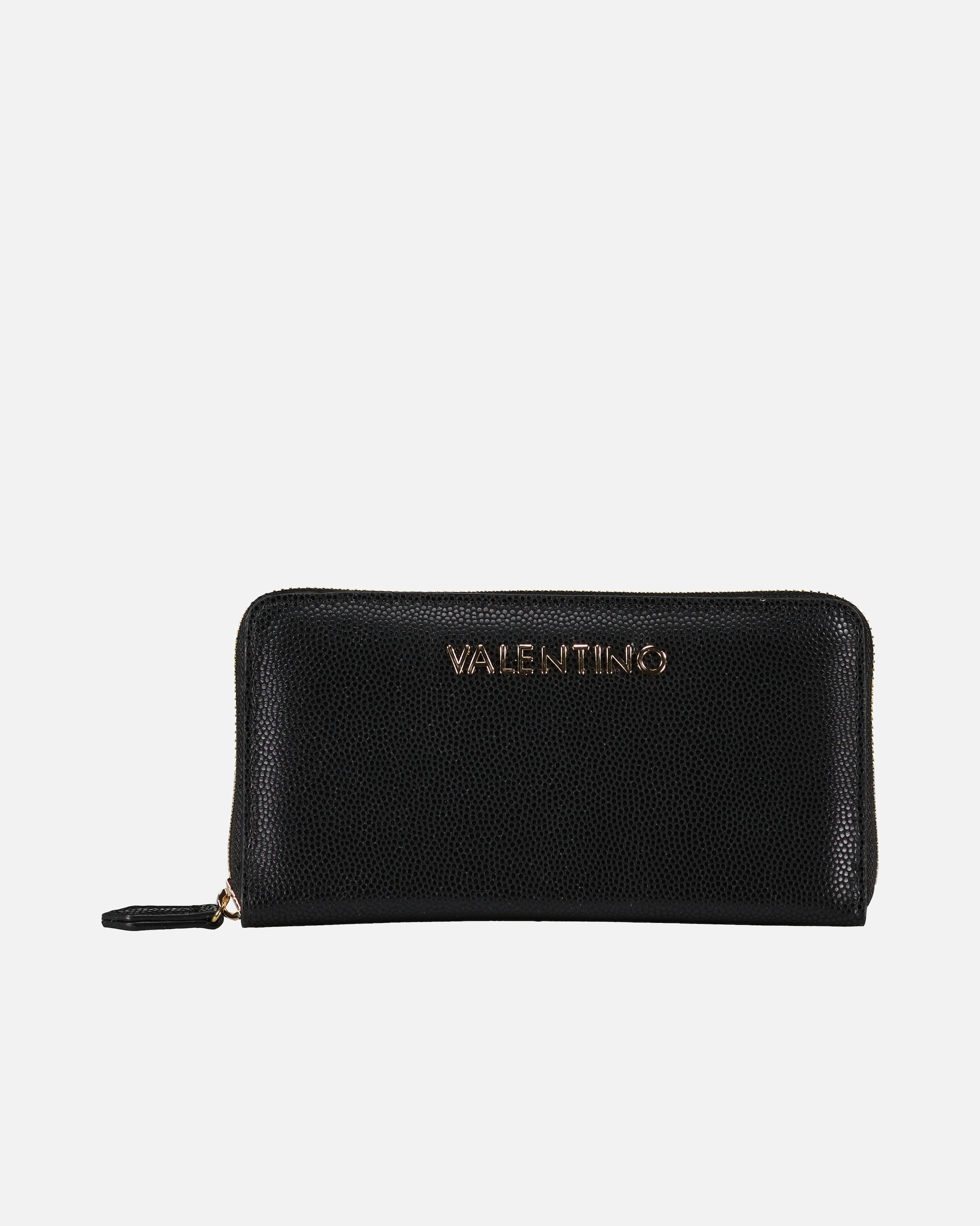 Portemonnaie für Weiblich Valentino Bags Geldbörse Divina Nero Gold