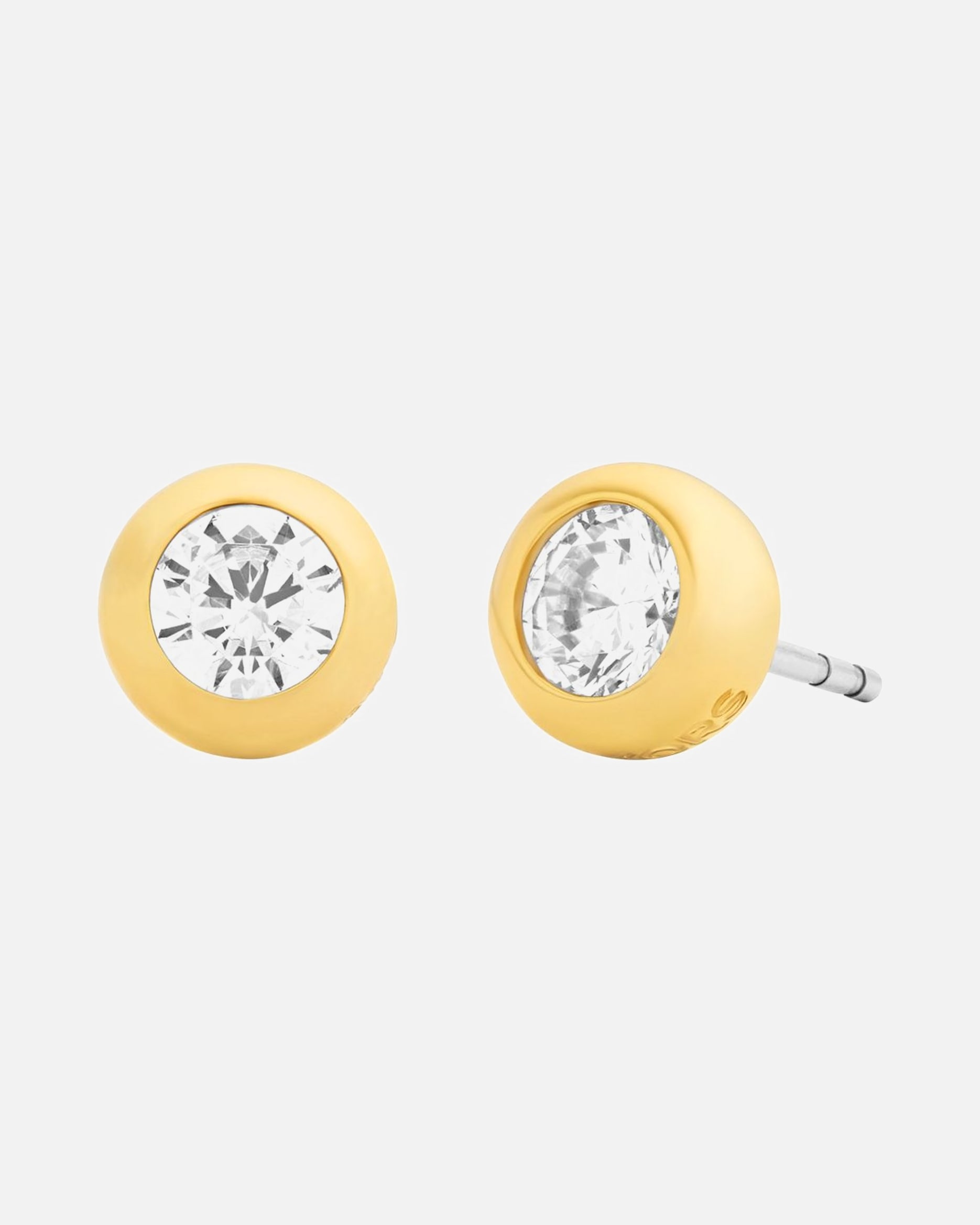 Ohrringe für Weiblich Michael Kors Default Brand Line Ohrstecker Metall gold