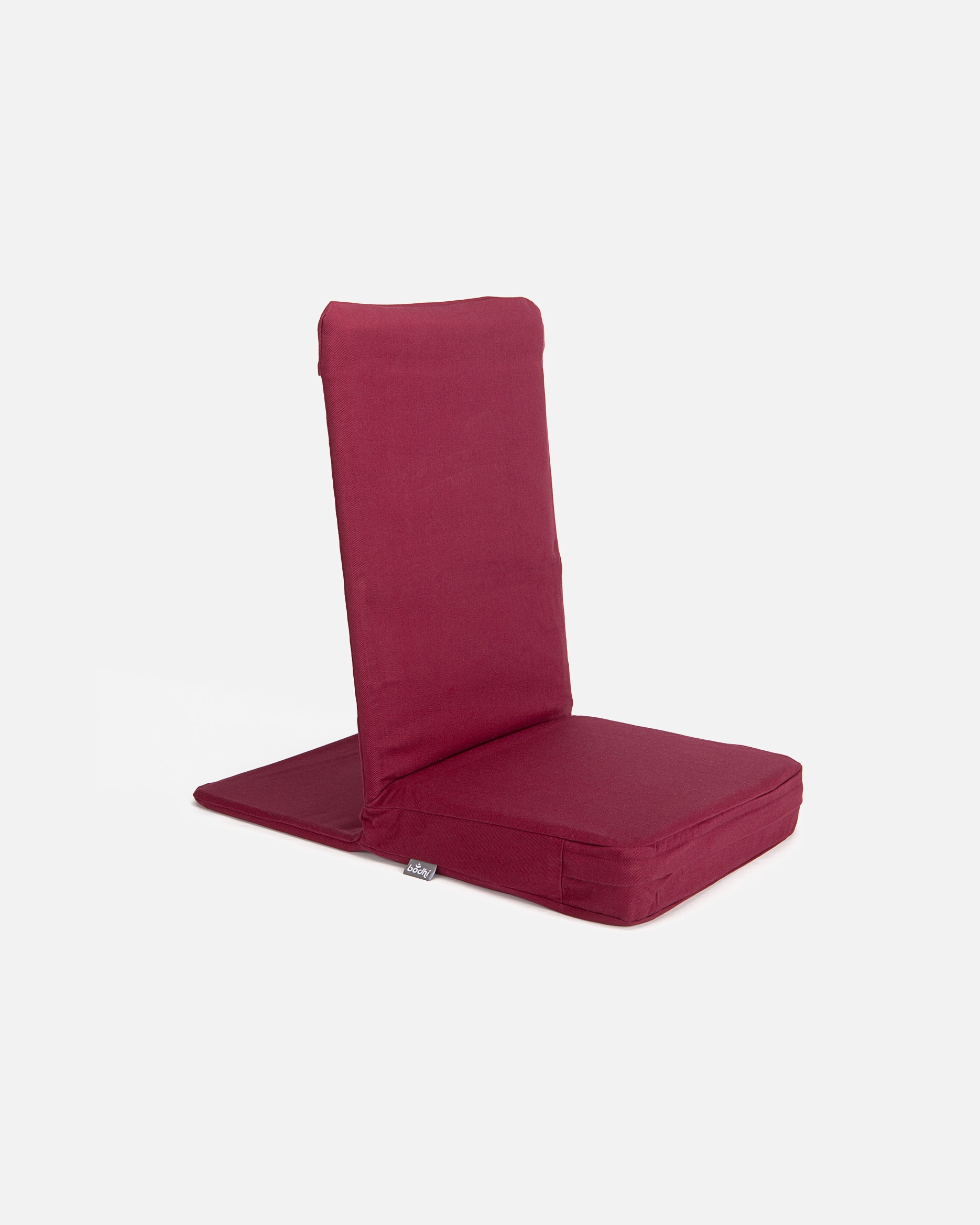 Yogazubehör für Unisex bodhi MANDIR Bodenstuhl Standard bordeaux