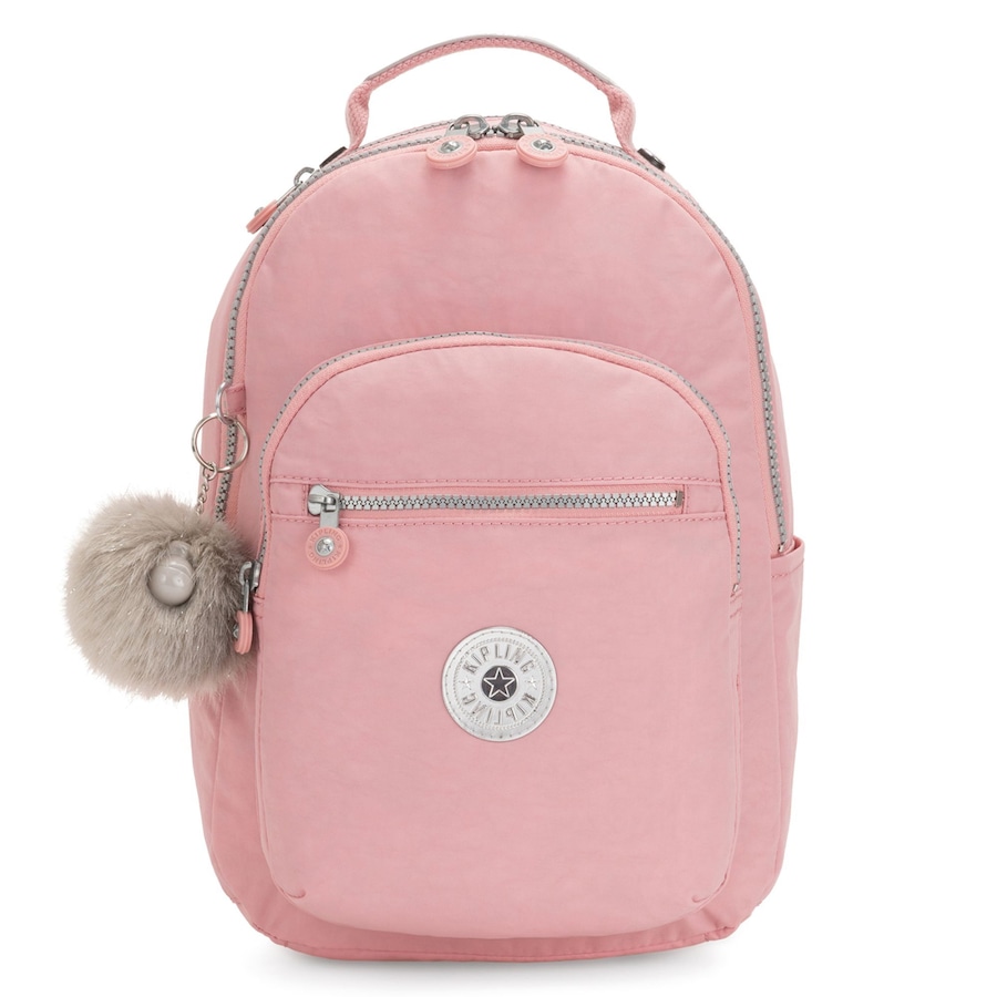 Kipling Back to School Rucksack bridal rose Silber Herren