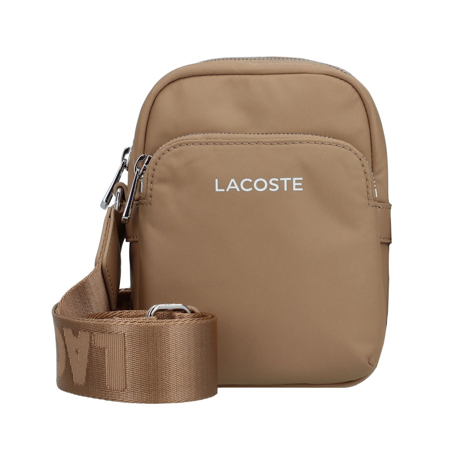 Lacoste Active Nylon Umhängetasche cookie Braun Herren