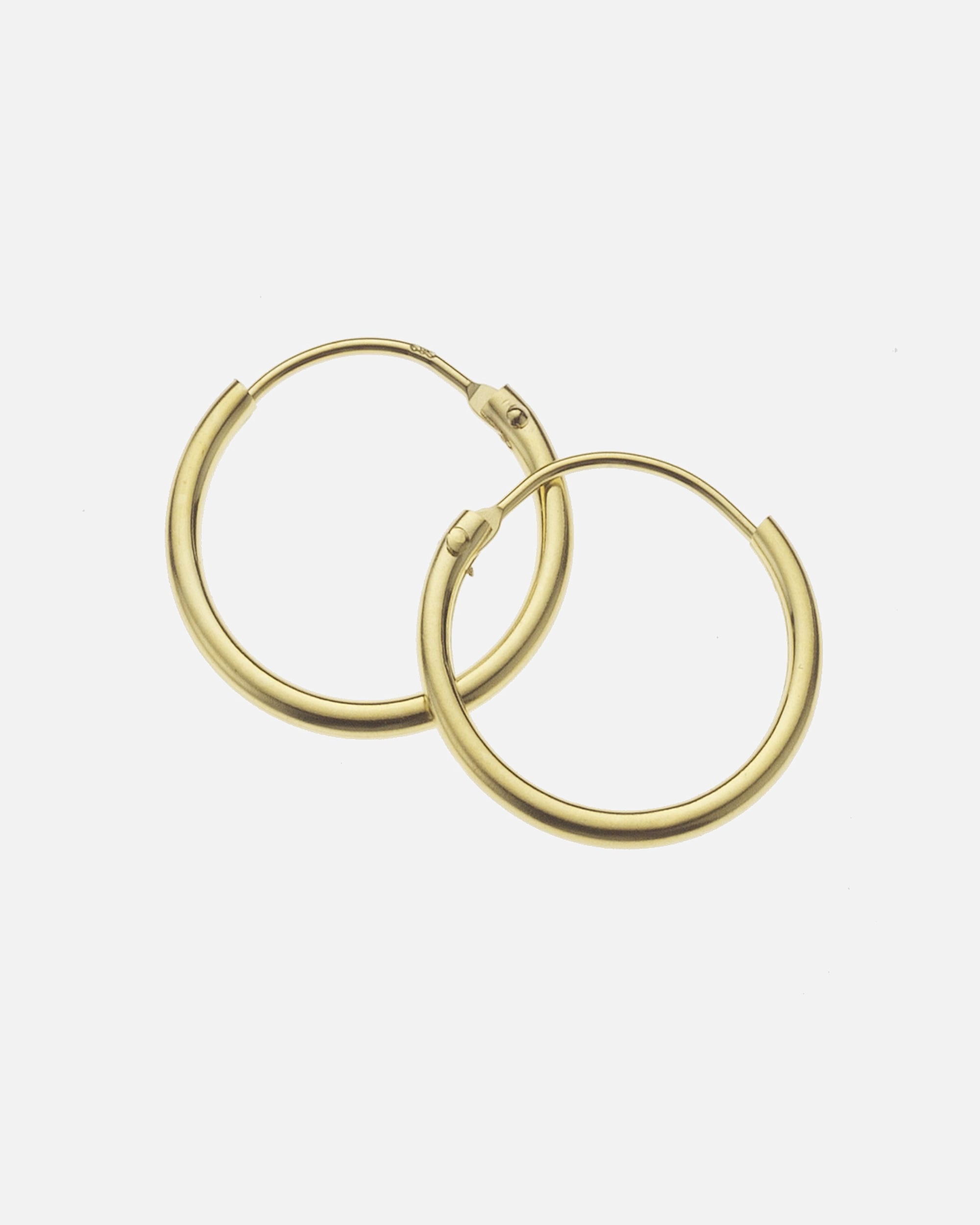 Creolen für Weiblich Fascination by Ellen K. Ohrringe 585/- Gold ohne gelb vergoldet