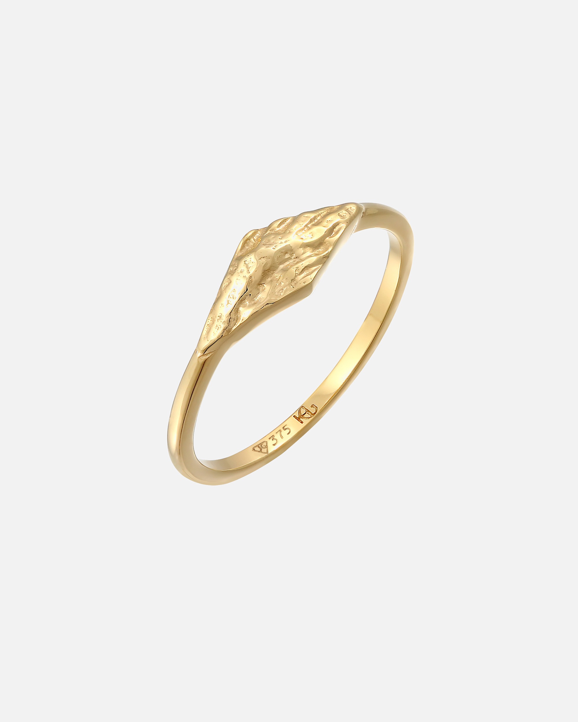 Ring für Weiblich Haze & Glory Default Brand Line Siegelring Marquis - Gratitude 375 Gelbgold 58