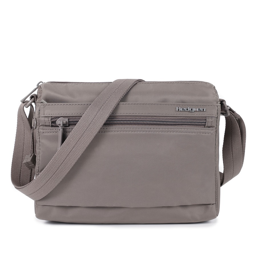 Hedgren Inner City Eye Umhängetasche RFID 22 cm Sepia Grau Damen
