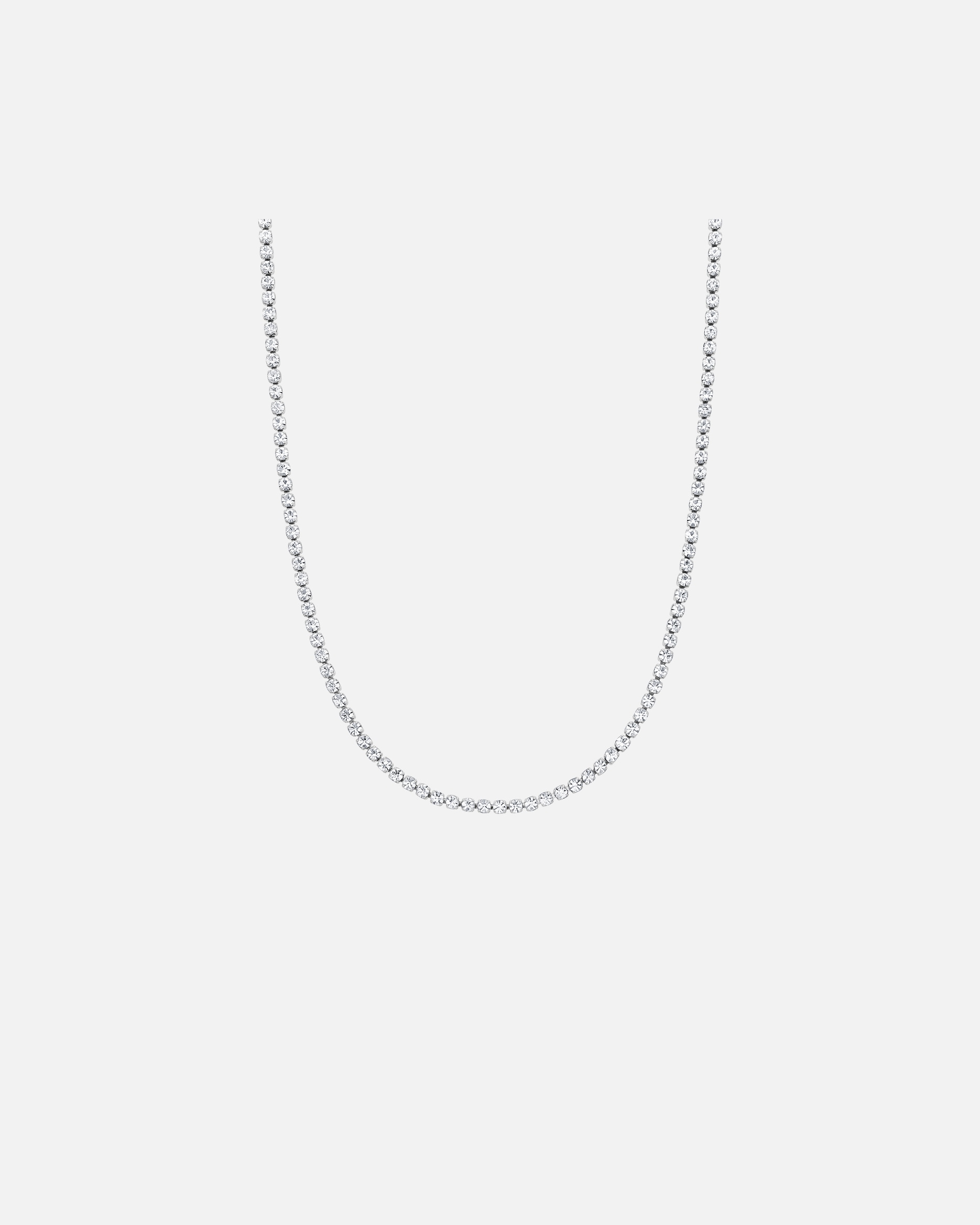 Halskette für Weiblich Lucardi Halskette Stahl Silber