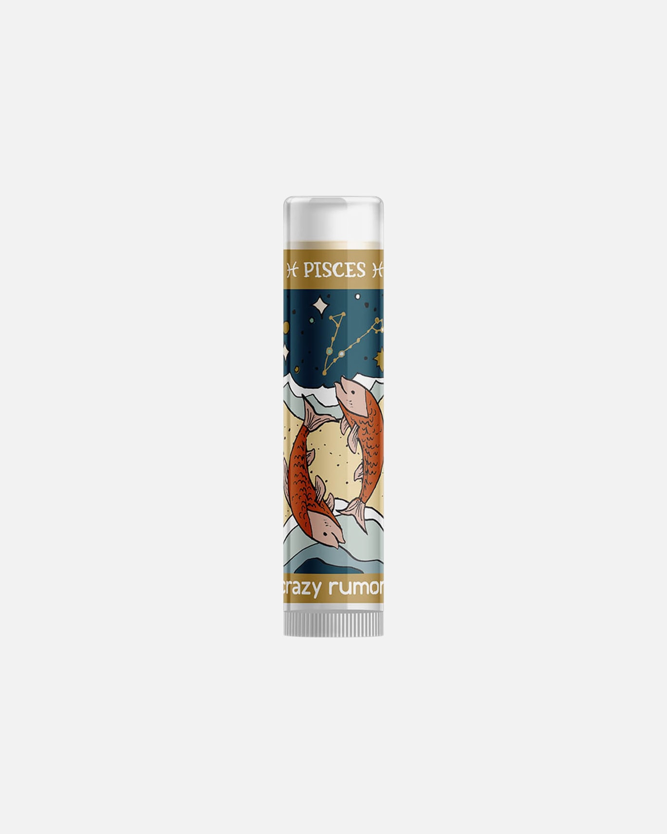 Lippenbalsam für Unisex Crazy Rumors Zodiac Lip Balm Water Blend 4,4 ml