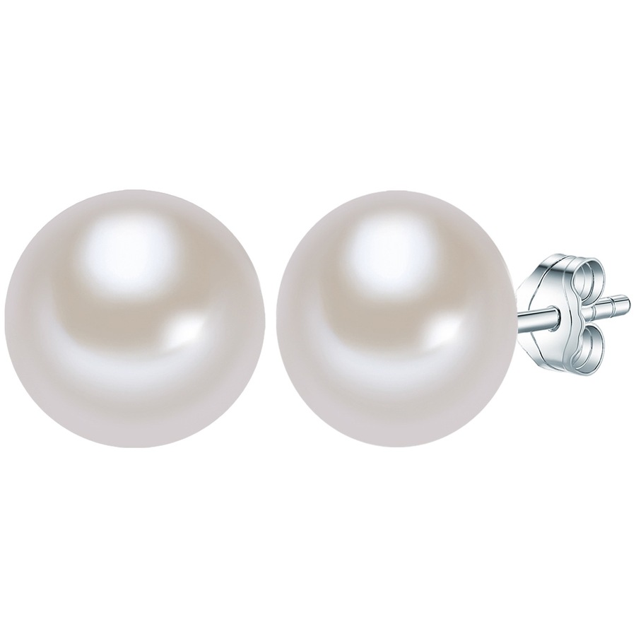 Valero Pearls Ohrstecker 925er Silber, Perle 11,0 mm Damen