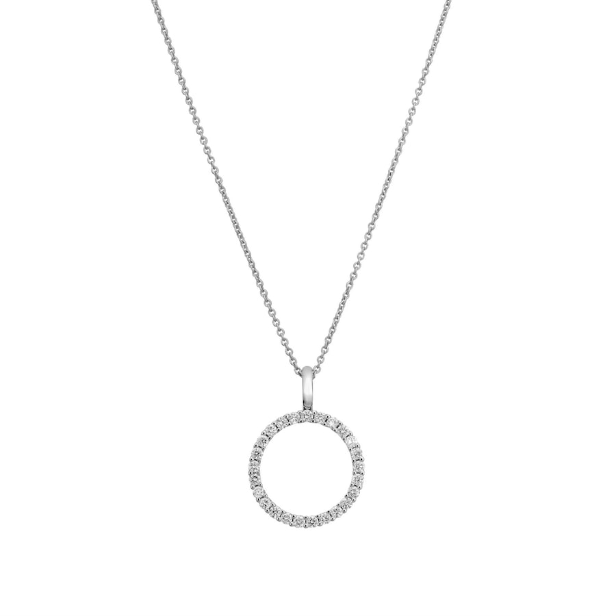 Lyomi Anhänger mit Kette 585/- Gold Diamant Lab Grown weiß 0,51ct. 45,0cm Damen
