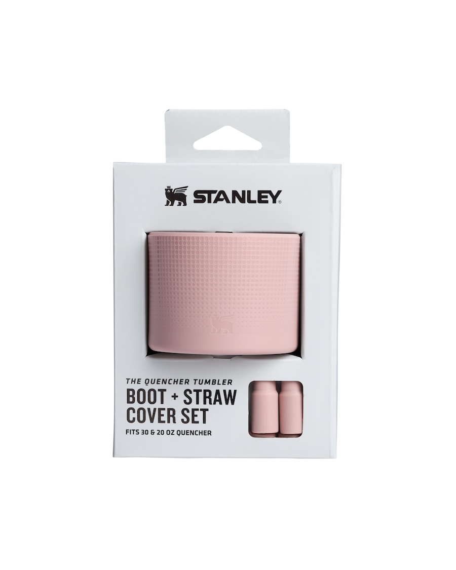 Stanley 1913 THE QUENCHER TUMBLER BOOT 0,89L & 0,59L + STRAW COVER Pink Dusk Nude