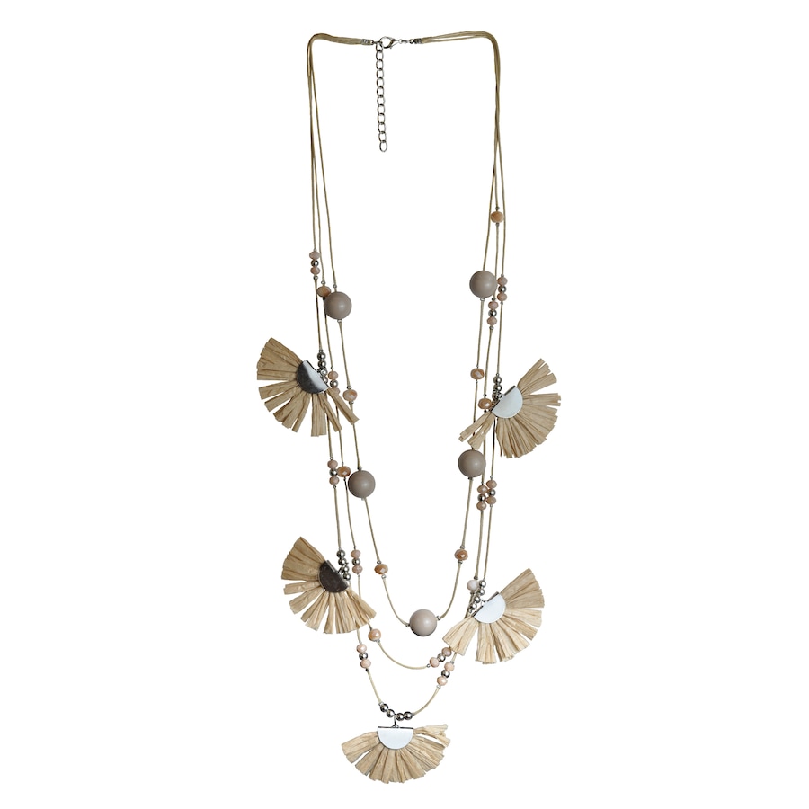 Steuer Kette Metall champagner Damen