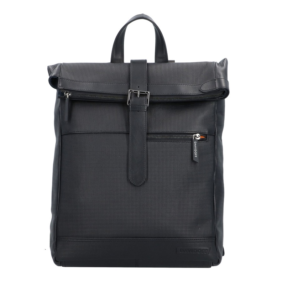 Davidoff Paris Daypack schwarz Schwarz Herren