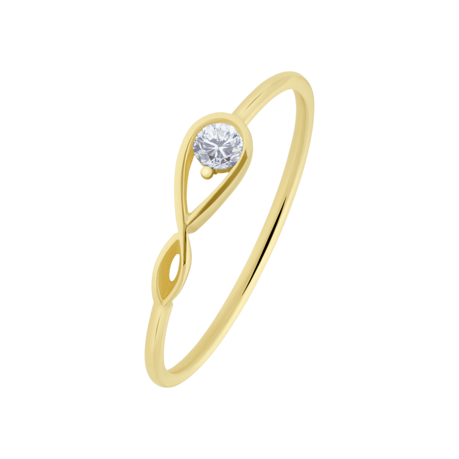 Lucardi Ringe 9 carat 53mm Damen