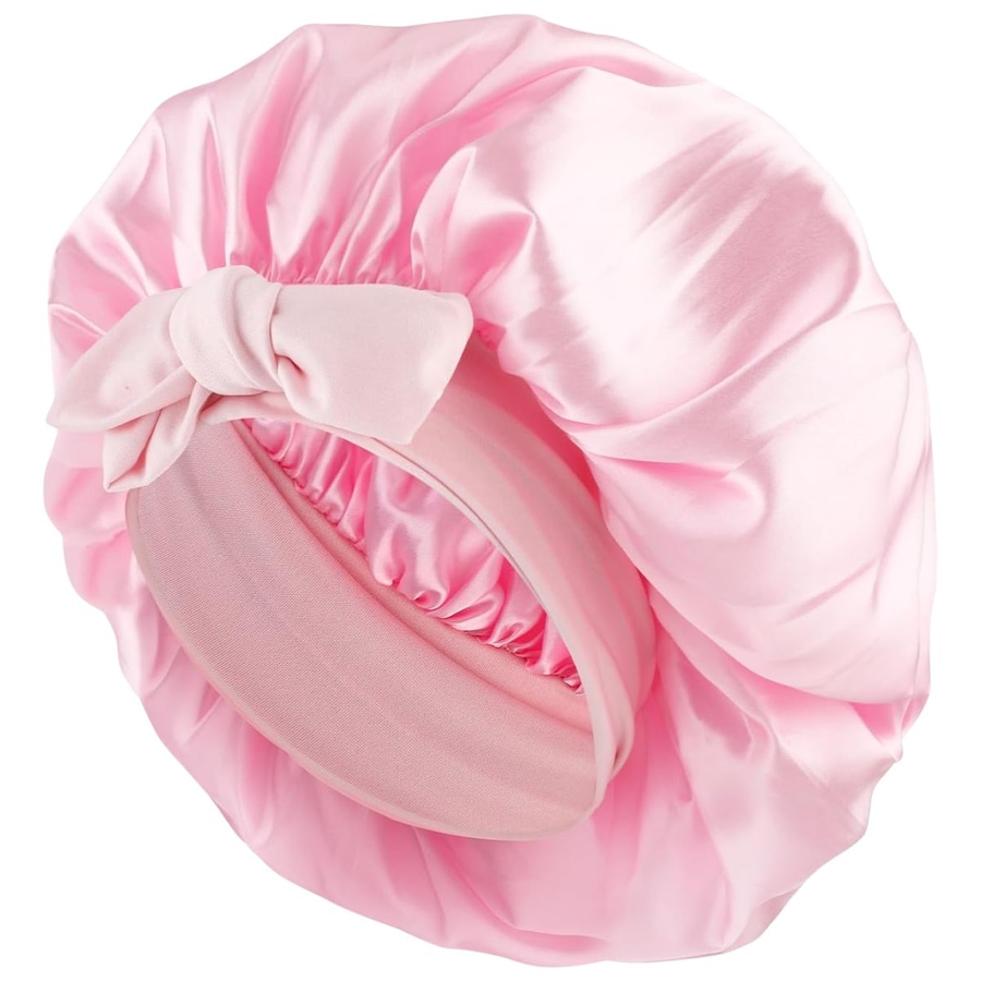 SOHO Makena Satin Bonnet Pink Silber