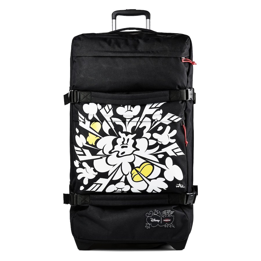 Eastpak Transit'R Plus 2 Rollen Reisetasche 80 cm mickeyplacement Schwarz Herren