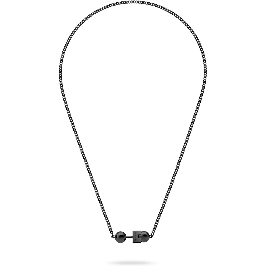 Liebeskind Kette Edelstahl schwarz Damen
