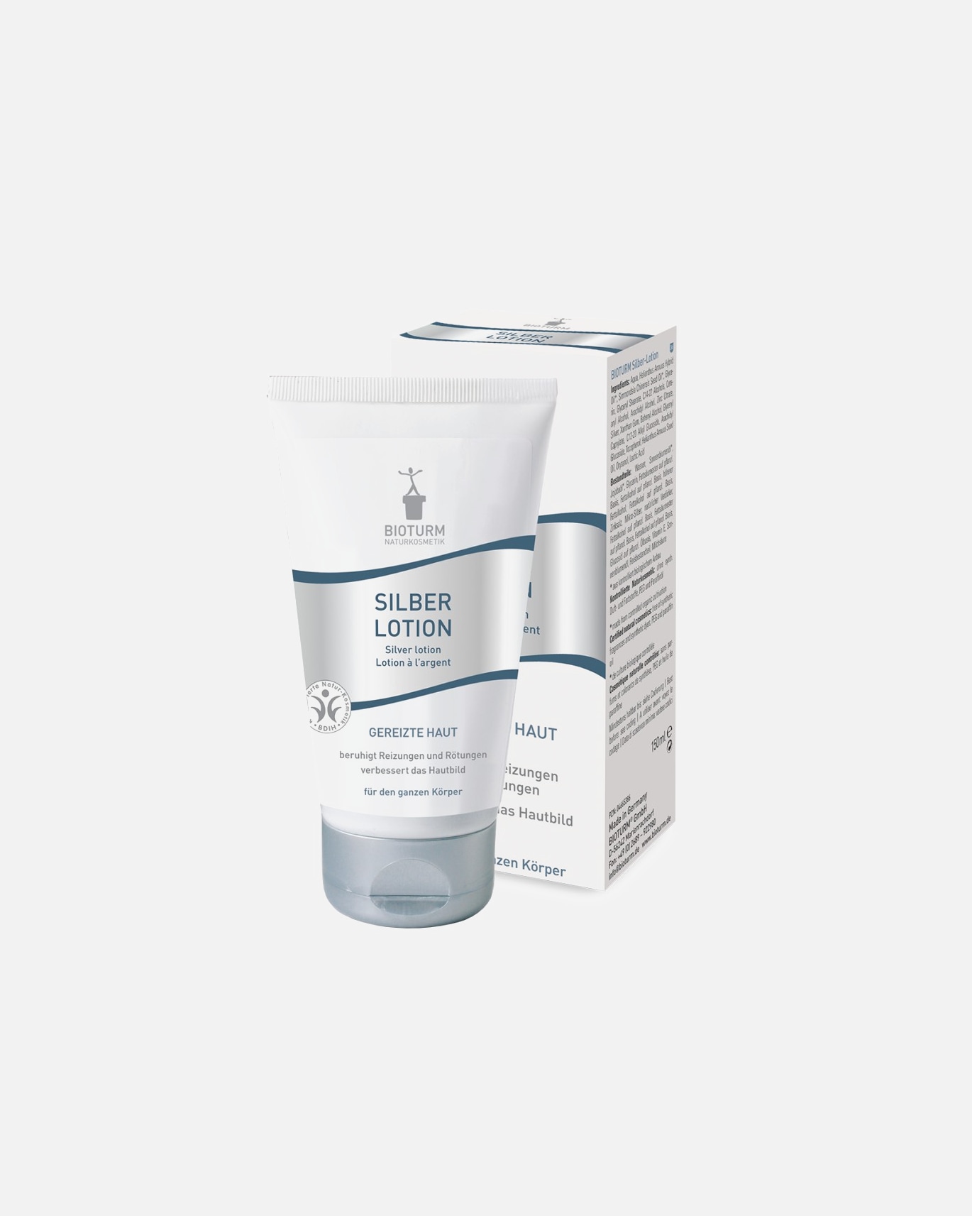 Bodylotion für Unisex Bioturm Silber - Lotion Nr.36 150 ml