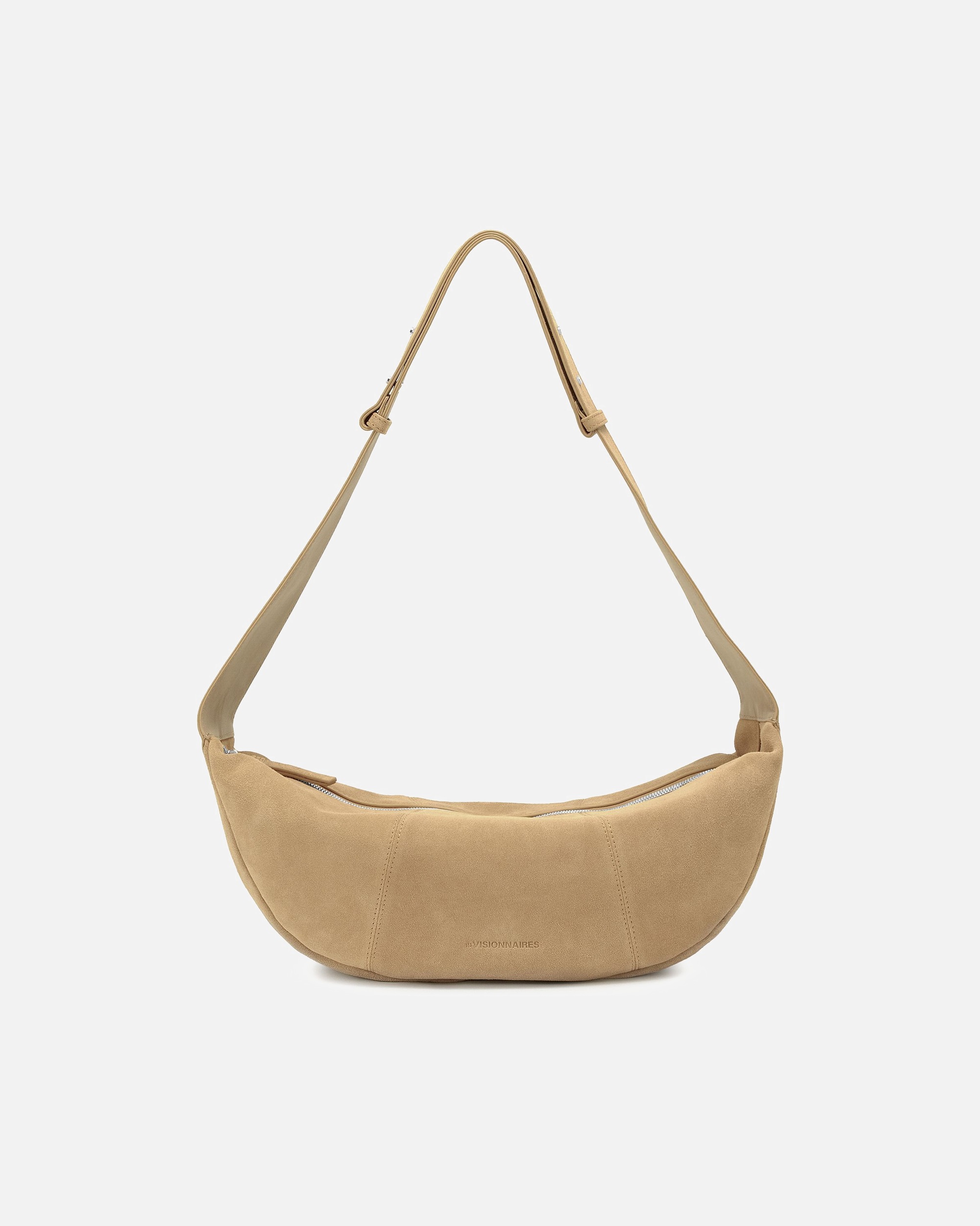 Umhängetasche für Weiblich LES VISIONNAIRES Default Brand Line Zoe Icon Schultertasche soft tan