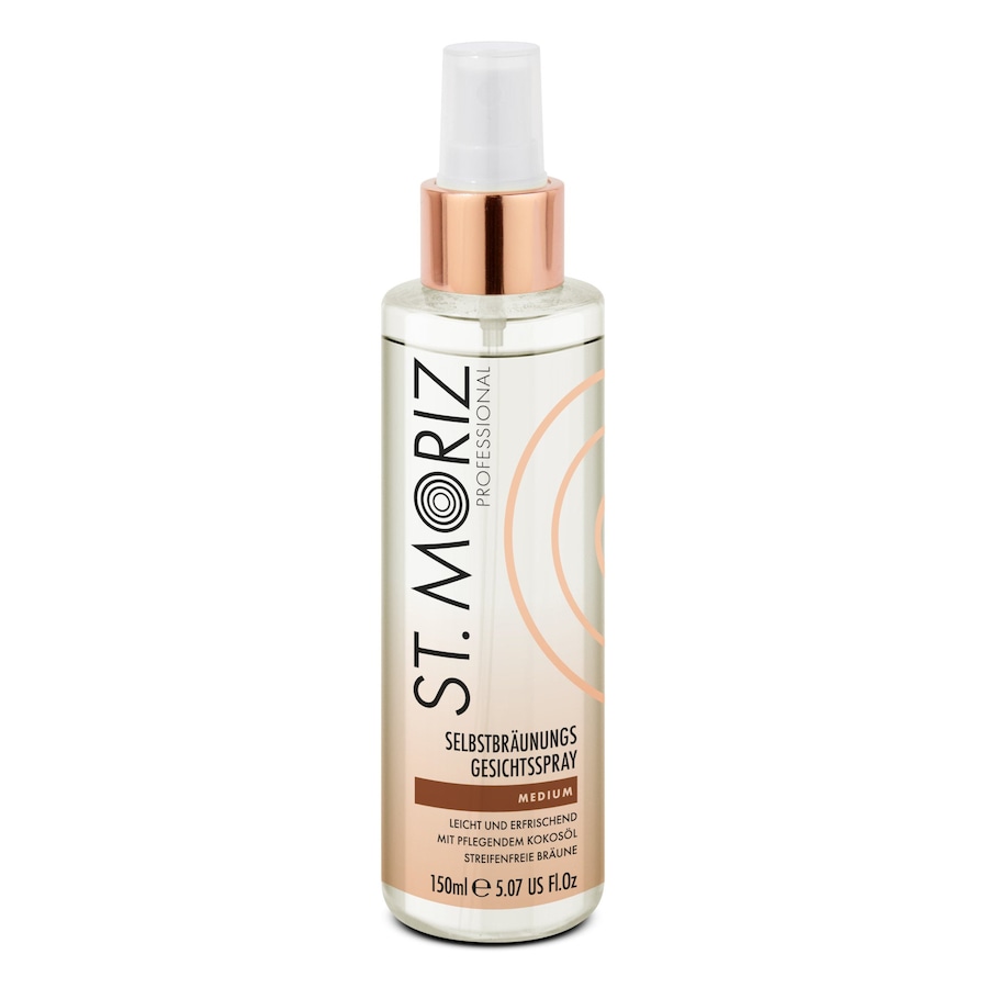 St. Moriz Professional Selbstbräunungsgesichtsspray – Mittlere Bräune 150 ml