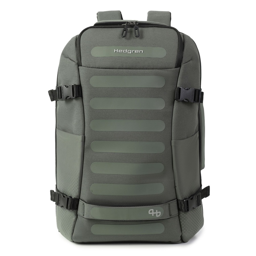 Hedgren Comby Daypack black ink Grün Herren
