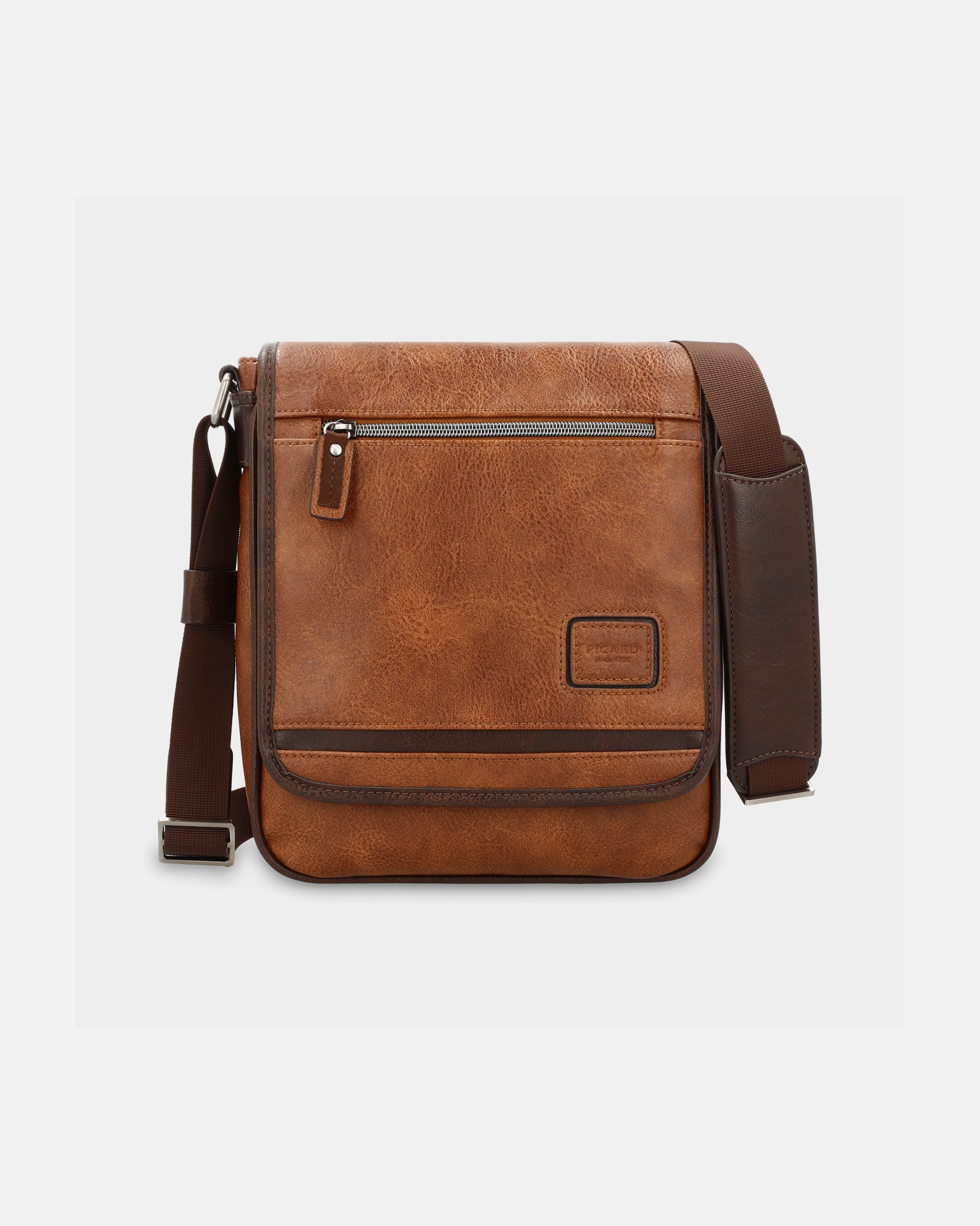 Tasche für Männlich Picard Umhängetasche Breakers braun
